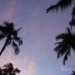 ハワイの夕焼け空